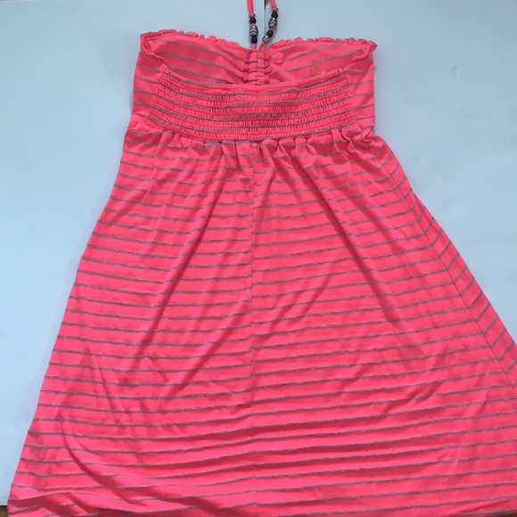 Hawaiian Halter Neck Dress - Picture 2 of 3